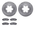 Dynamic Friction Co 6502-67442, Rotors with 5000 Advanced Brake Pads 6502-67442